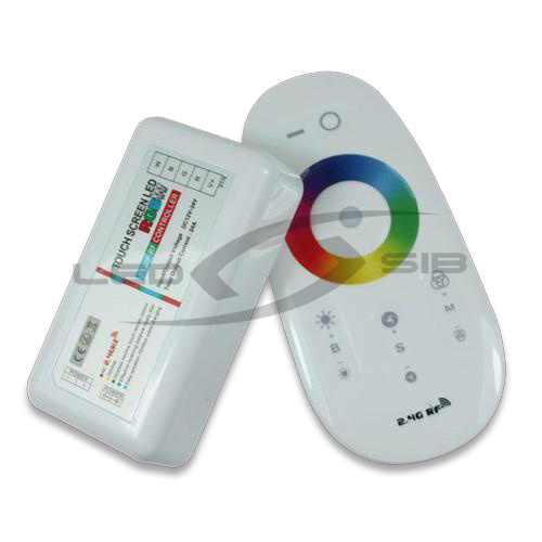 контроллер ls 2.4g rf led (для ленты rgb+w) (4канала) 4*6 а 288-576 w dc12-24v Контроллер LS 2.4G RF LED (для ленты RGB+W) (4канала) 4*6 А 288-576 W DC12-24V