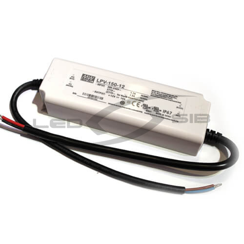 Блок питания Mean Well LPV-150-12 IP67 191х63х37