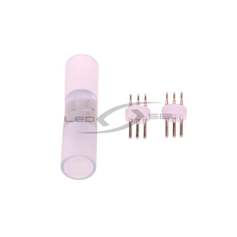 коннектор ls прямой без иголок для дюралайта круглого (муфта трехпр, 13мм) Коннектор LS прямой без иголок для дюралайта круглого (Муфта трехпр, 13мм)