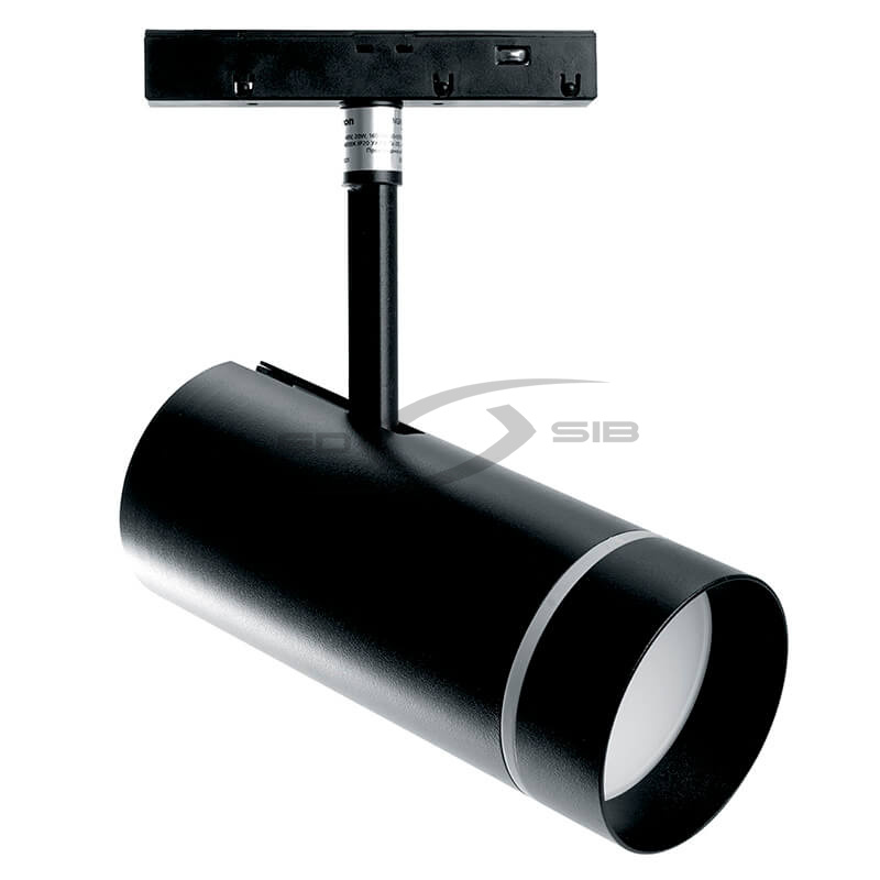 Светильник сд трековый низковольтный 20W, 90 градусов, черный MGN304