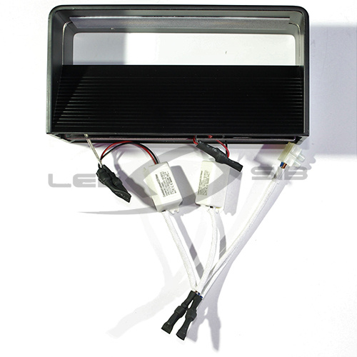 архитектурный накладной светильник ls двухсторонний 6w 85-285v d250*h100 (черный корпус) Архитектурный накладной светильник LS двухсторонний 6W 85-285V D250*H100 (черный корпус)