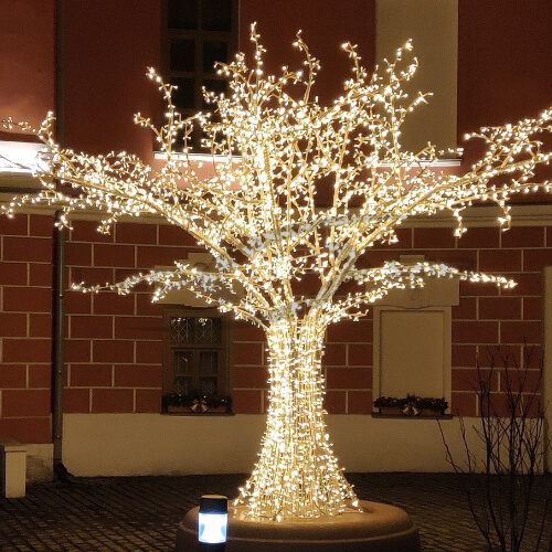 СД дерево каркасное LS H:3m*W:3m MAX 300W 3000LED 24V