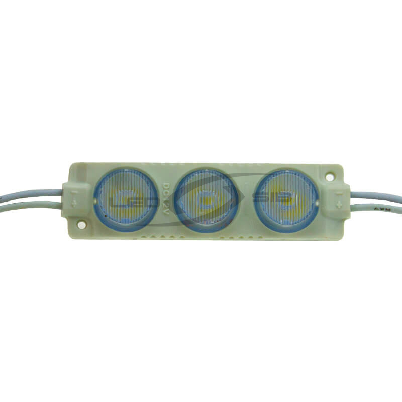 светодиодный модуль ls t3 с линзой premium smd 2835/3led 75х20х11, max 2,2w, 240lm,ip65, 15*45° Светодиодный модуль LS T3 с линзой PREMIUM SMD 2835/3LED 75х20х11, max 2,2W, 240Lm,IP65, 15*45°
