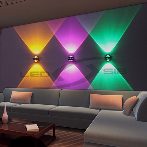 архитектурный светильник ls led настенный двусторонний 2х3w  Архитектурный светильник LS LED настенный двусторонний 2х3W 