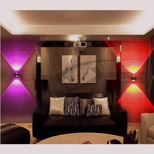 архитектурный светильник ls led настенный двусторонний 2х3w  Архитектурный светильник LS LED настенный двусторонний 2х3W 