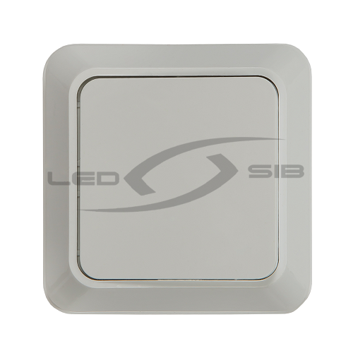 Выключатель накл 1кл BOLLETO белый 7021