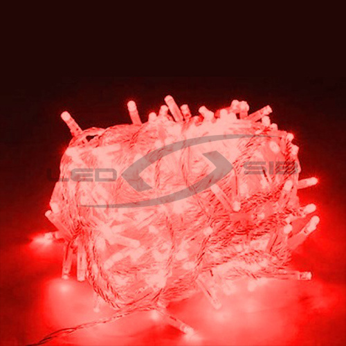 гирлянда сд ls 10 м 220v с контроллером, темный провод, 7w, 100 led, ip 44, 220v Гирлянда сд LS 10 м 220V с контроллером, темный провод, 7W, 100 led, IP 44, 220V