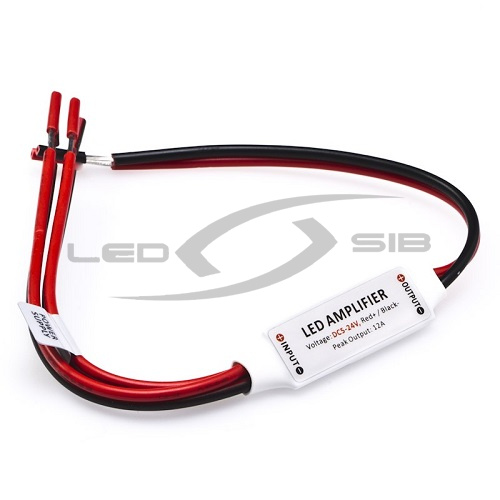 усилитель мини ls для одноцветной ленты zs2p-amf Усилитель мини LS для одноцветной ленты ZS2P-AMF