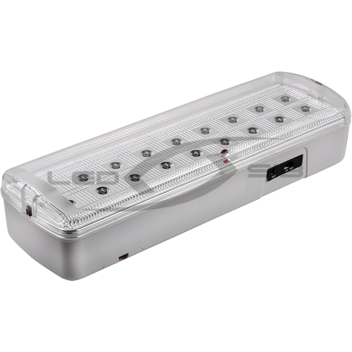 Светильник светодиодный аварийный СБА 1048С 18LED "ВЫХОД"  lead-acid AC/DC