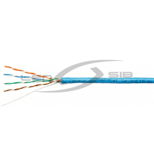 кабель витая пара cabeus utp-4p-cat.5e (катушка 305 метров) Кабель витая пара Cabeus UTP-4P-Cat.5e (катушка 305 метров)