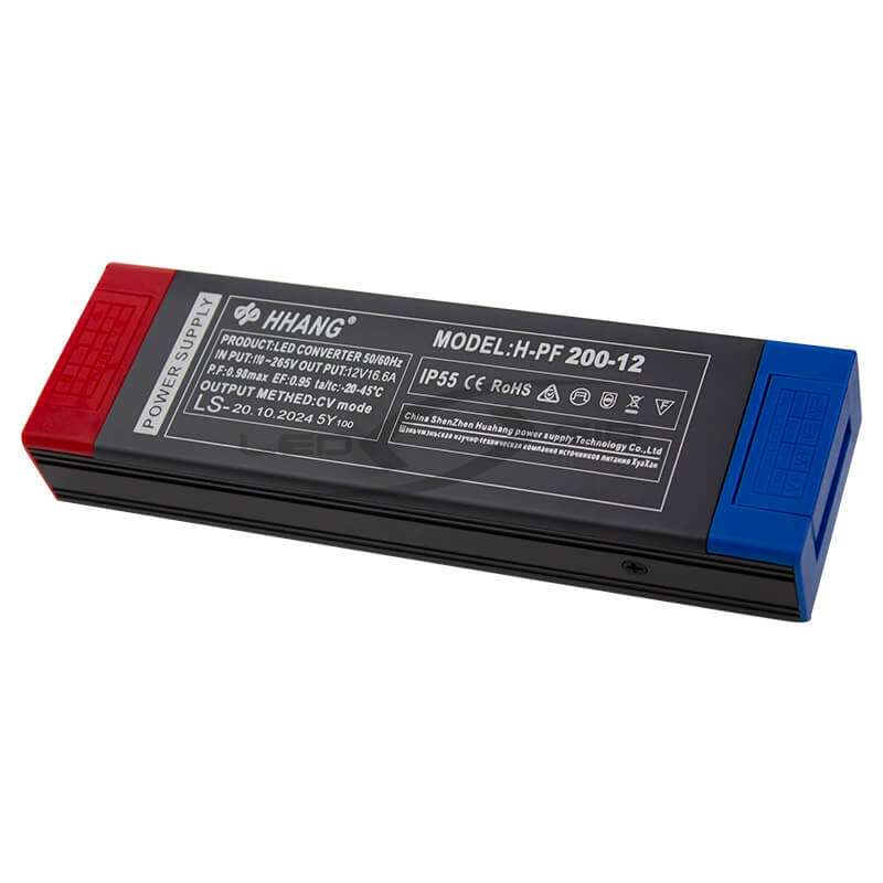 Источник питания серии PRO LS H-PF 200W 12V 16,66A IP55 (Металлический корпус) 5Y HH