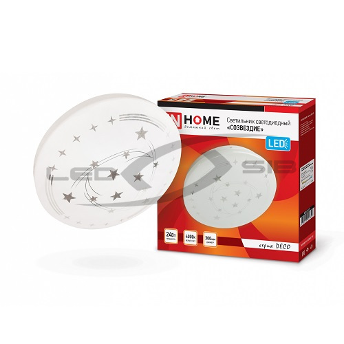 светильник cд deco 14w 4000к 910lm 300мм созвездие in home Светильник cд DECO 14W 4000К 910Lm 300мм СОЗВЕЗДИЕ IN HOME