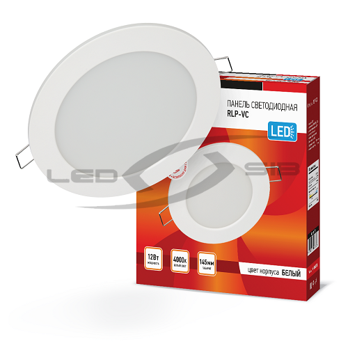 Панель сд круглая RLP-VC  12W 230V 960Lm 145мм  IP40 IN HOME