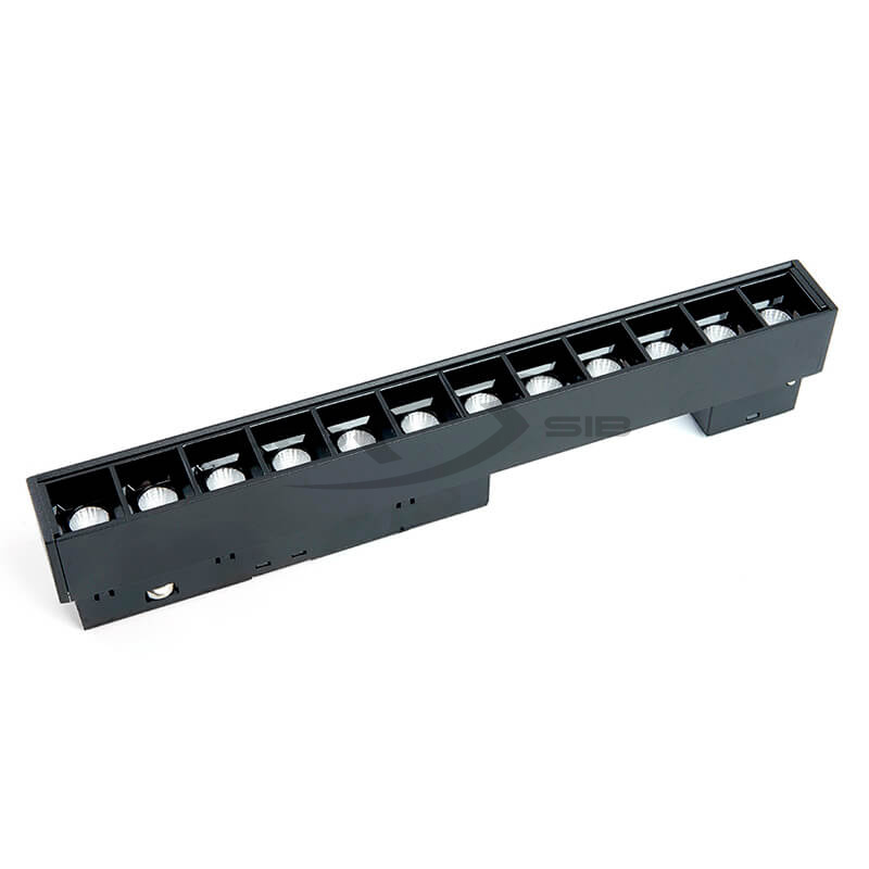 Светильник сд трековый низковольтный 12W, 30 градусов, черный MGN300