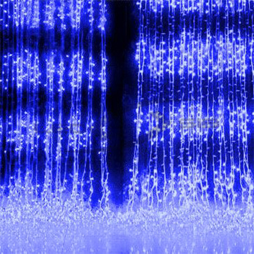 водопад ls 1х3м 220v 50w, белый провод, 640led ip65 Водопад LS 1х3м 220V 50W, белый провод, 640Led IP65