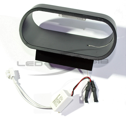 архитектурный накладной светильник ls двухсторонний 6w 85-285v d160*h100 (черный корпус) Архитектурный накладной светильник LS двухсторонний 6W 85-285V D160*H100 (черный корпус)