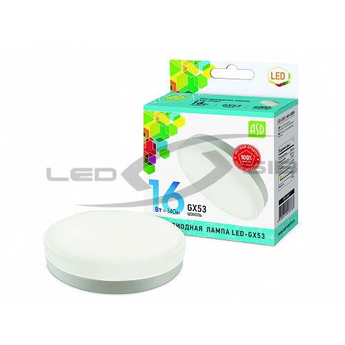лампа сд led-gx53-standard 16w 230v 1440lm Лампа сд LED-GX53-standard 16W 230V 1440Lm