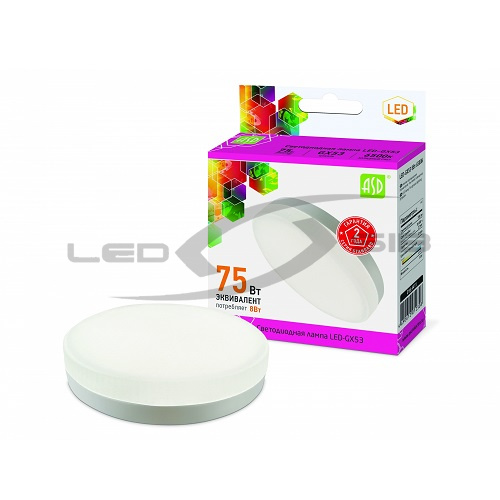 лампа сд led-gx53-standard  8.0w 230v 720lm Лампа сд LED-GX53-standard  8.0W 230V 720Lm