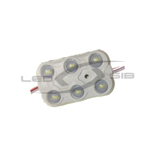 Светодиодный модуль LS с линзой PREMIUM SMD 2835/6LED 65*40*5мм max 2,8W 300Lm 160° IP65