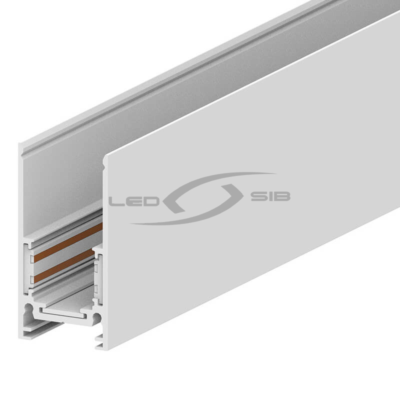 Шинопровод для низковольтных трековых светильников, 1м, накладной/подвесной  CABМ1000