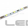 Светодиодная линейка LS SMD 2835/120 LED, MAX 12W, 12V, IP33, 1000LM 4мм ширина